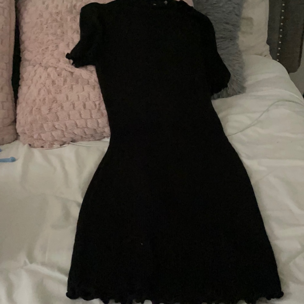 black dress